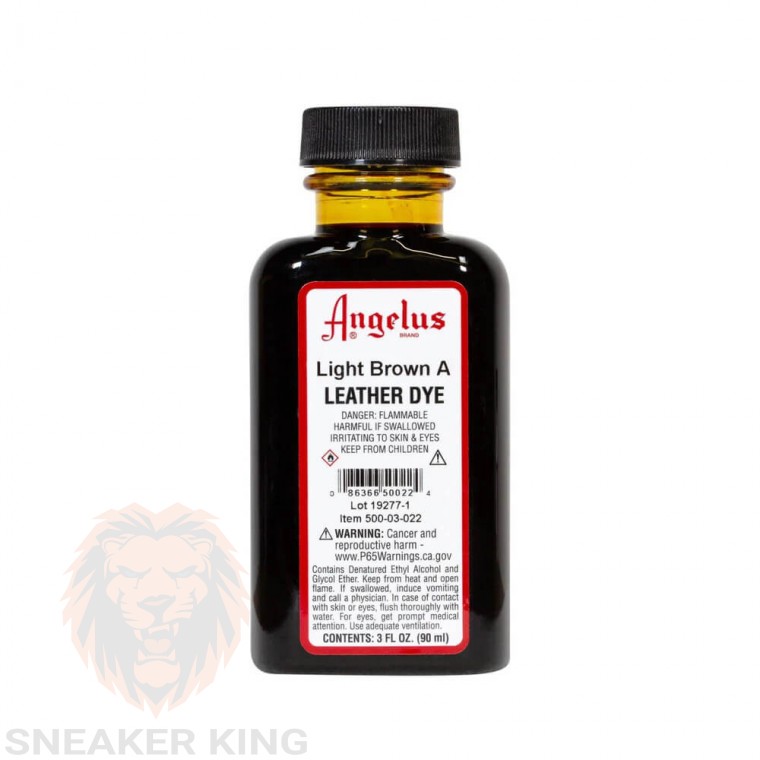 Барвник для шкіри Angelus leather dye Light brown A (світло-коричневий) made in USA